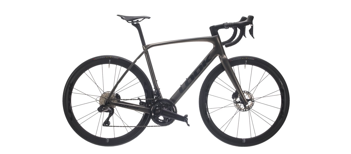 vélo d'endurance LOOK 765 optimum charcoal metallic satin ultegra