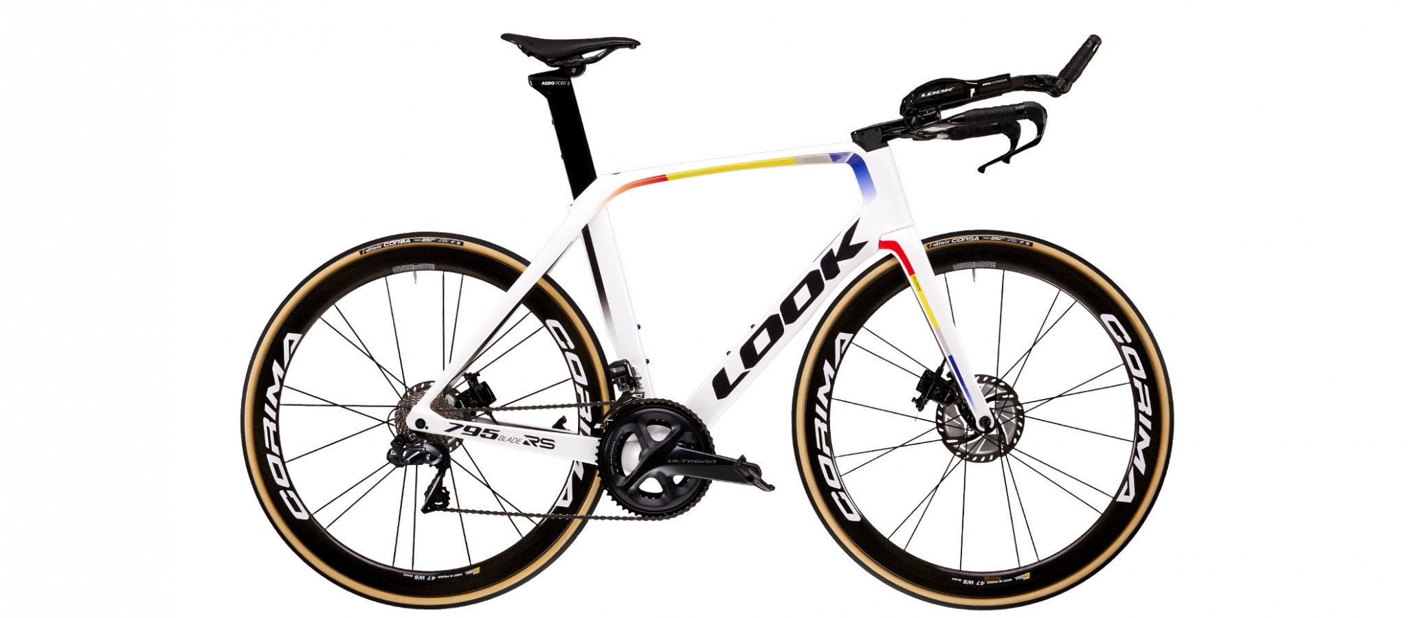 795 BLADE RS DISC TT PROTEAM WHITE GLOSSY White Background Profile